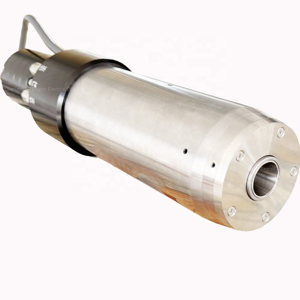 BEGIST High Torque 4KW 220V 380V 40000RPM ISO20 ATC Water Cooled Spindle Motor for Metal Drilling Tapping