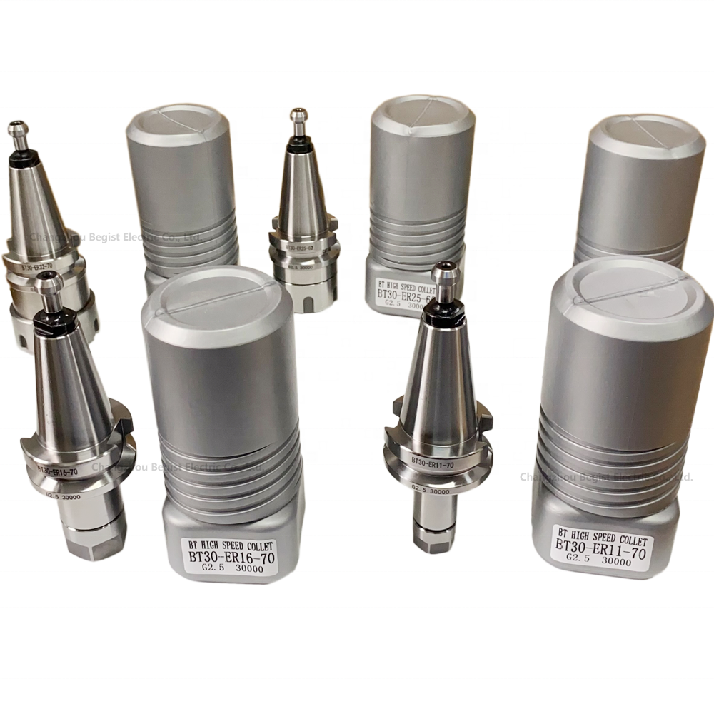 BT30 Tool Holder ER11 ER16 ER20 ER25 ER30 Collet CNC Machining Center Chuck Bracket Lathe Stainless Steel Anti Rust With Pull