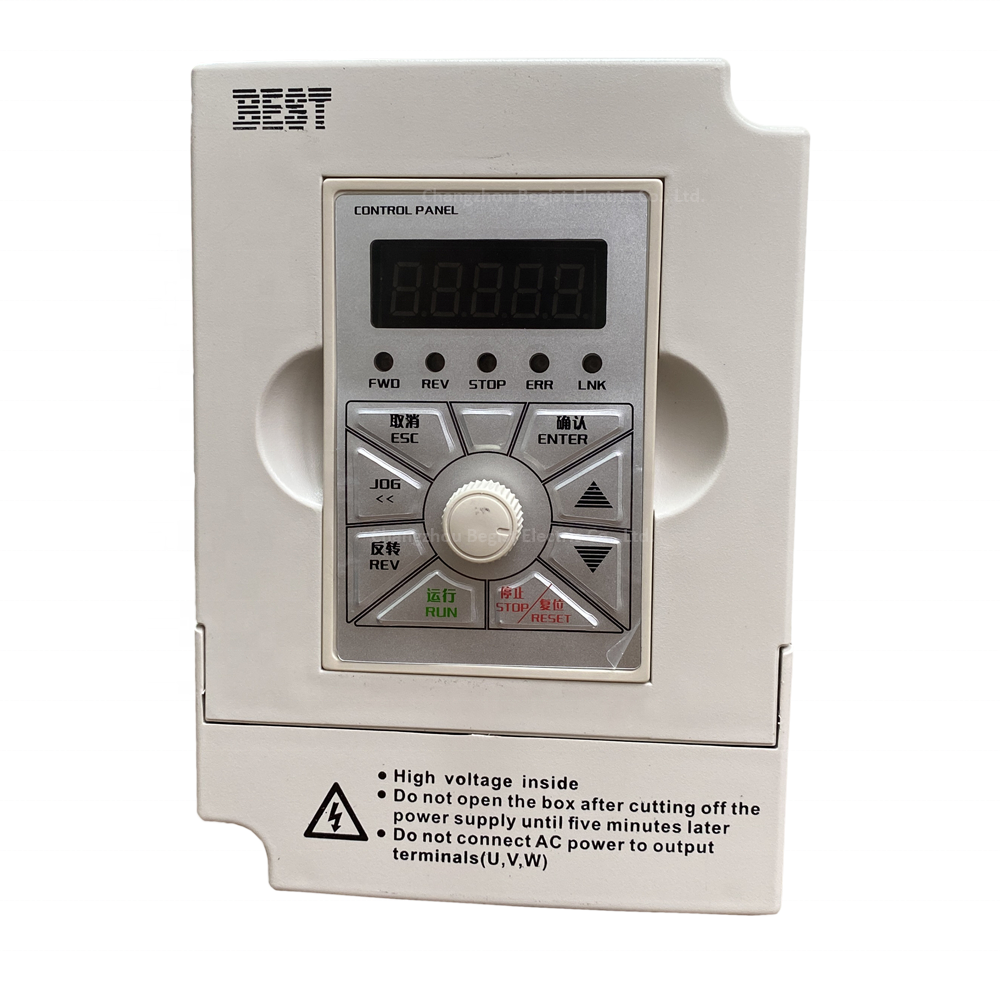 High Quality 2.2KW Inverter Single Phase AC 220v & Three Phase AC 380v for Motor Drivers Spindle Motor