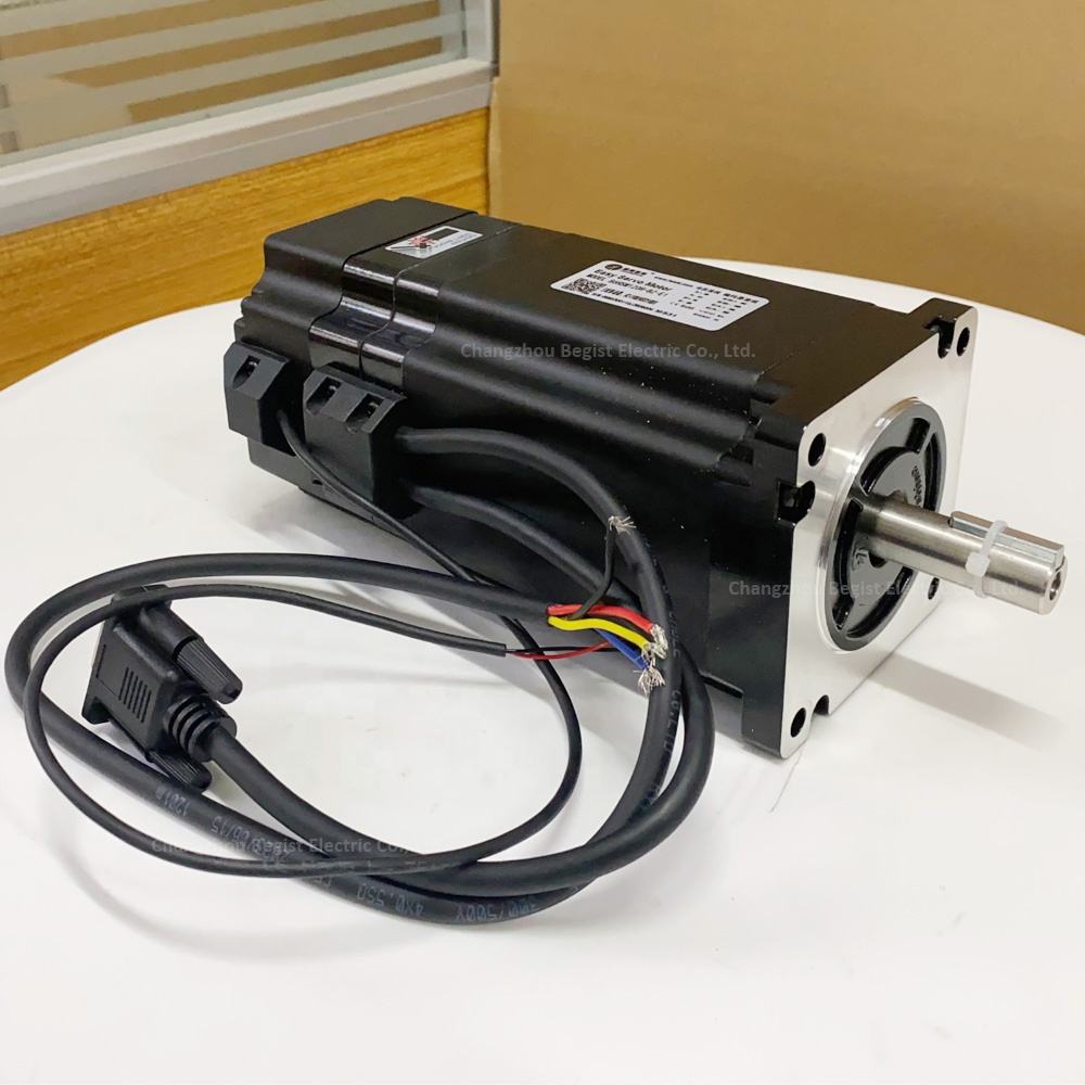 Leadshine Hybrid Servo Motor 86hsm120-E1 86HSM120H-BZ-E1 12N.M 24V DC 3 Phase NEMA 34 CNC Router Engravers