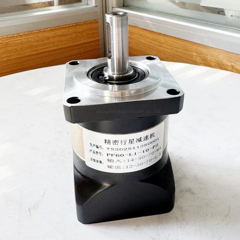 High Precision Nema 23 Gear Reducer Stepper Motor PF60-5 Speed Reducers with 3 4 5 7 10 Ratio 15 Arcmin Nema 23 Stepper Motor